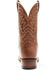 Image #5 - Dan Post Men's Dark Brown Western Performance Boots - Broad Square Toe, Dark Brown, hi-res