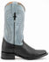 Image #4 - Ferrini Men's Smooth Quill Ostrich Exotic Boots - Broad Square Toe , Black, hi-res