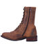 Image #3 - Laredo Women's Sara Rose Lace-Up Western Boots - Round Toe, , hi-res
