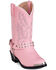 Durango Girls' Western Boots - Round Toe, Pink, hi-res