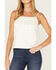 Image #3 - Idyllwind Women's Studded Faux Suede Date Night Top, Ivory, hi-res