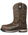 Image #2 - Ariat Women's Riveter Waterproof Western Work Boots - Composite Toe, Brown, hi-res