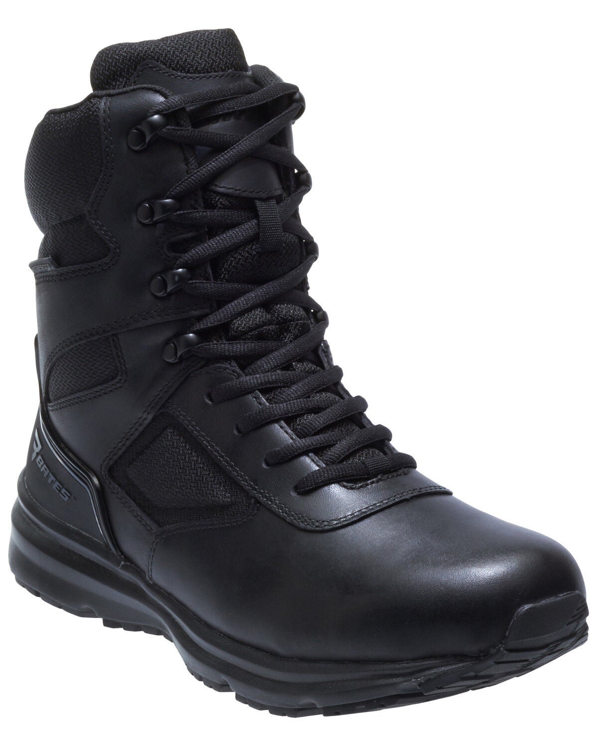 Bates Men's Raide Waterproof Work Boots - Soft Toe, Black, hi-res