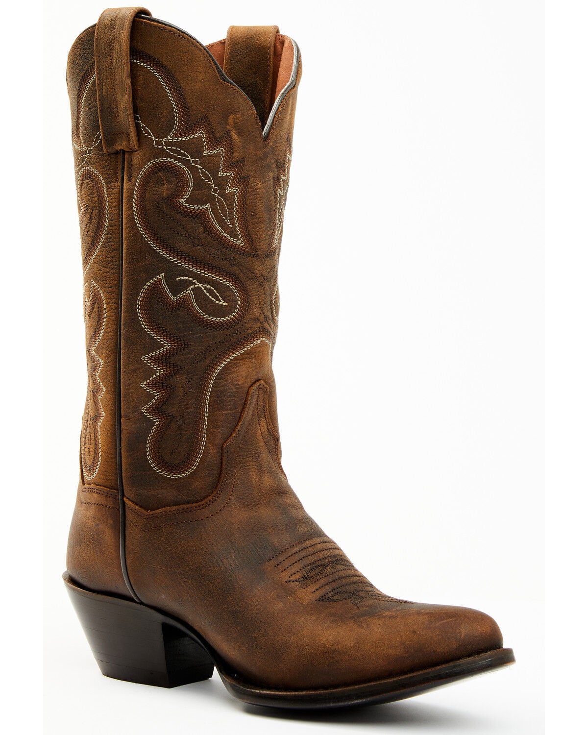 Dan Post Women's Marla Western Boots - Round Toe, Bay Apache, hi-res