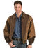 Image #1 - Scully Men's Boar Suede Leather Arena Jacket, Chocolate, hi-res