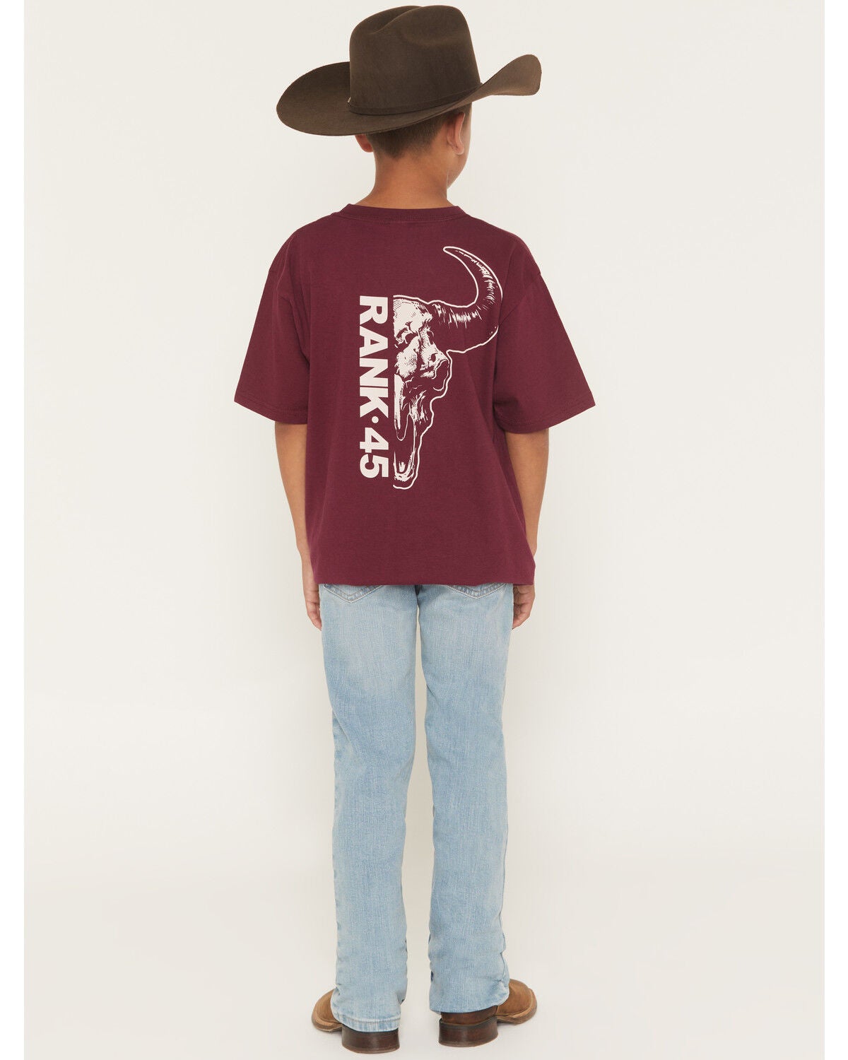 Image #3 - Wrangler 20X Boys' Light Wash Slim Bootcut Stretch Denim Jeans, Light Wash, hi-res