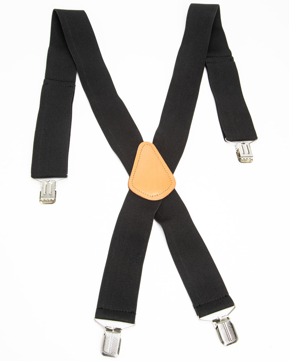 Image #1 - Hawx Men's Work Suspenders, Black, hi-res