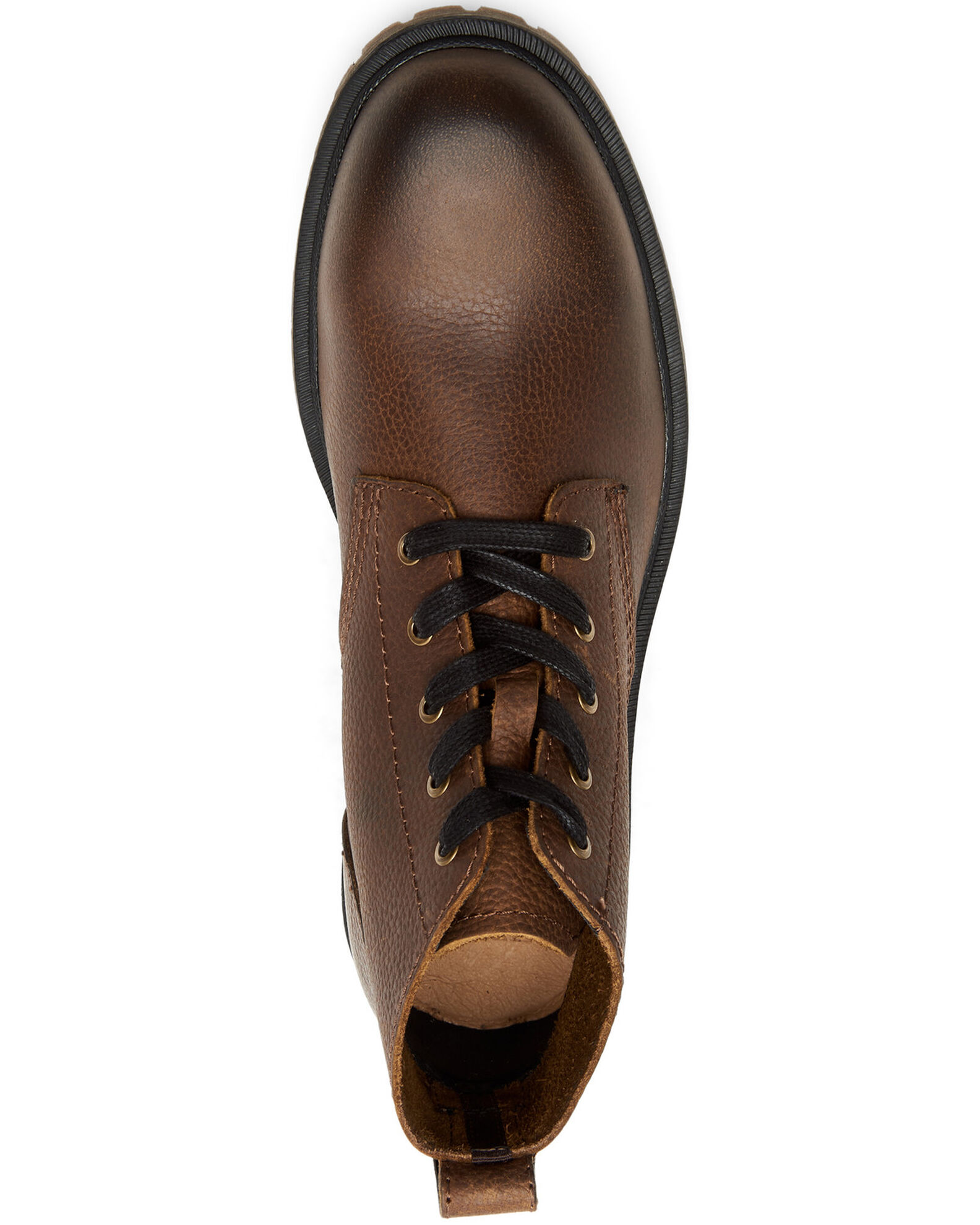 Image #6 - Frye Men's Ranger Chukka Work Boots - Soft Toe, Dark Brown, hi-res