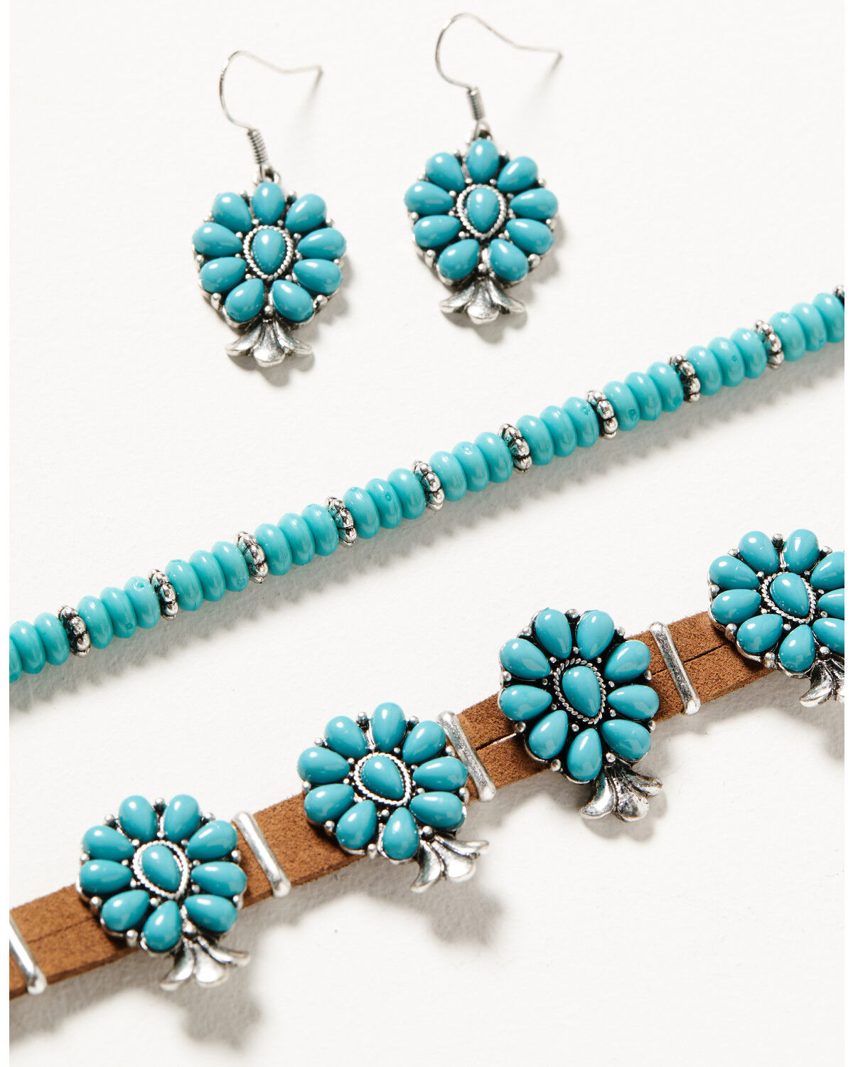 Image #2 - Shyanne Women's Desert CharmJewelry Set - 3 Piece, Silver, hi-res