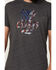 Image #3 - Wrangler Men's Americana Long Live Cowboys Short Sleeve Graphic T-Shirt, Charcoal, hi-res