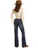 Image #3 - Rock & Roll Denim Women's Dark Wash Mid Rise Bootcut Jeans, Dark Blue, hi-res