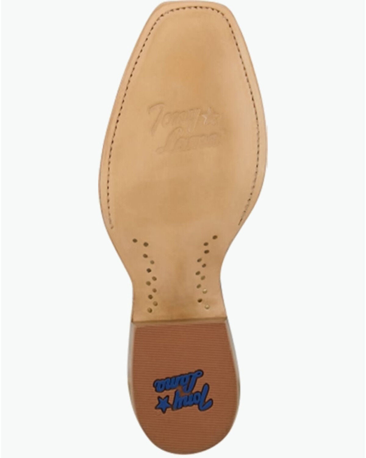 Image #6 - Tony Lama Men's Ranchero Tyler Exotic Ostrich Western Boots - Square Toe, Grey, hi-res