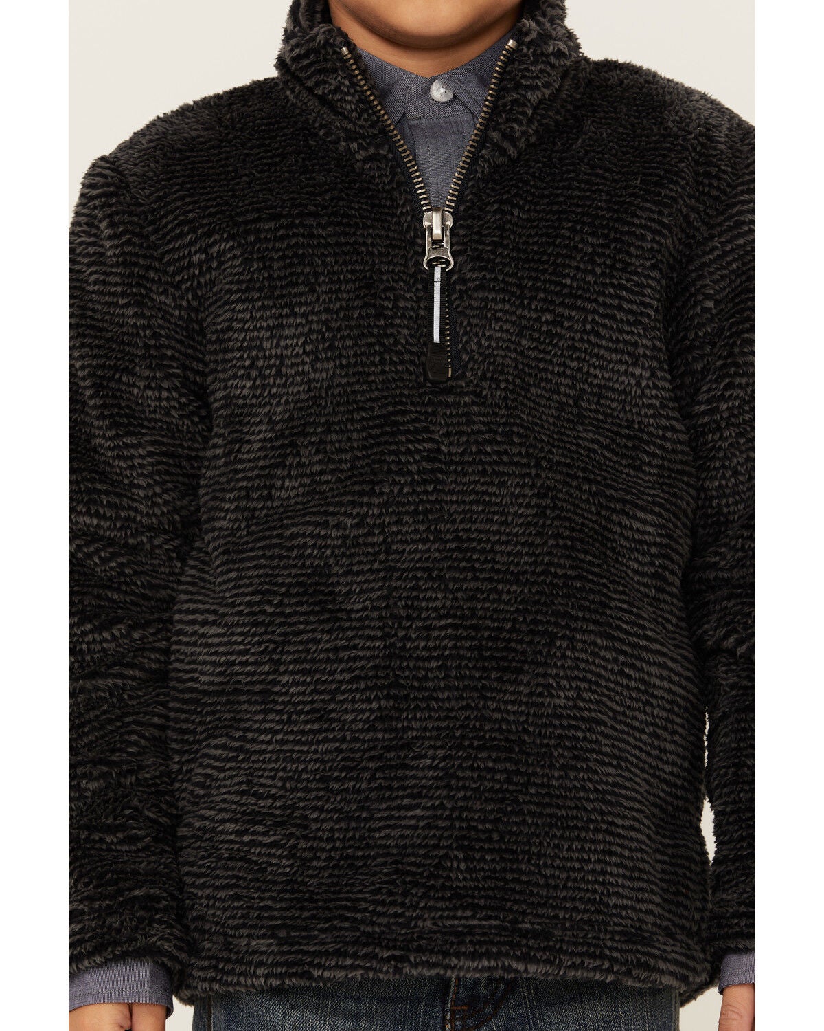 Image #2 - Roper Boys' Polar Fleece 1/4 Zip Front Pullover , , hi-res