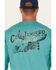 Image #3 - Cody James Men's FR Authentic Long Sleeve Graphic Work T-Shirt, Green, hi-res