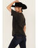Image #5 - Idyllwind Women's Ride 'Em Cowgirl Short Sleeve Graphic Tee, Black, hi-res