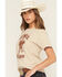 Image #2 - Kimes Ranch Women's Bronco Logo Short Sleeve Graphic Tee, Sand, hi-res