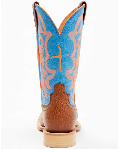 Image #9 - Hooey by Twisted X Men's Western Boots - Broad Square Toe, Cognac, hi-res