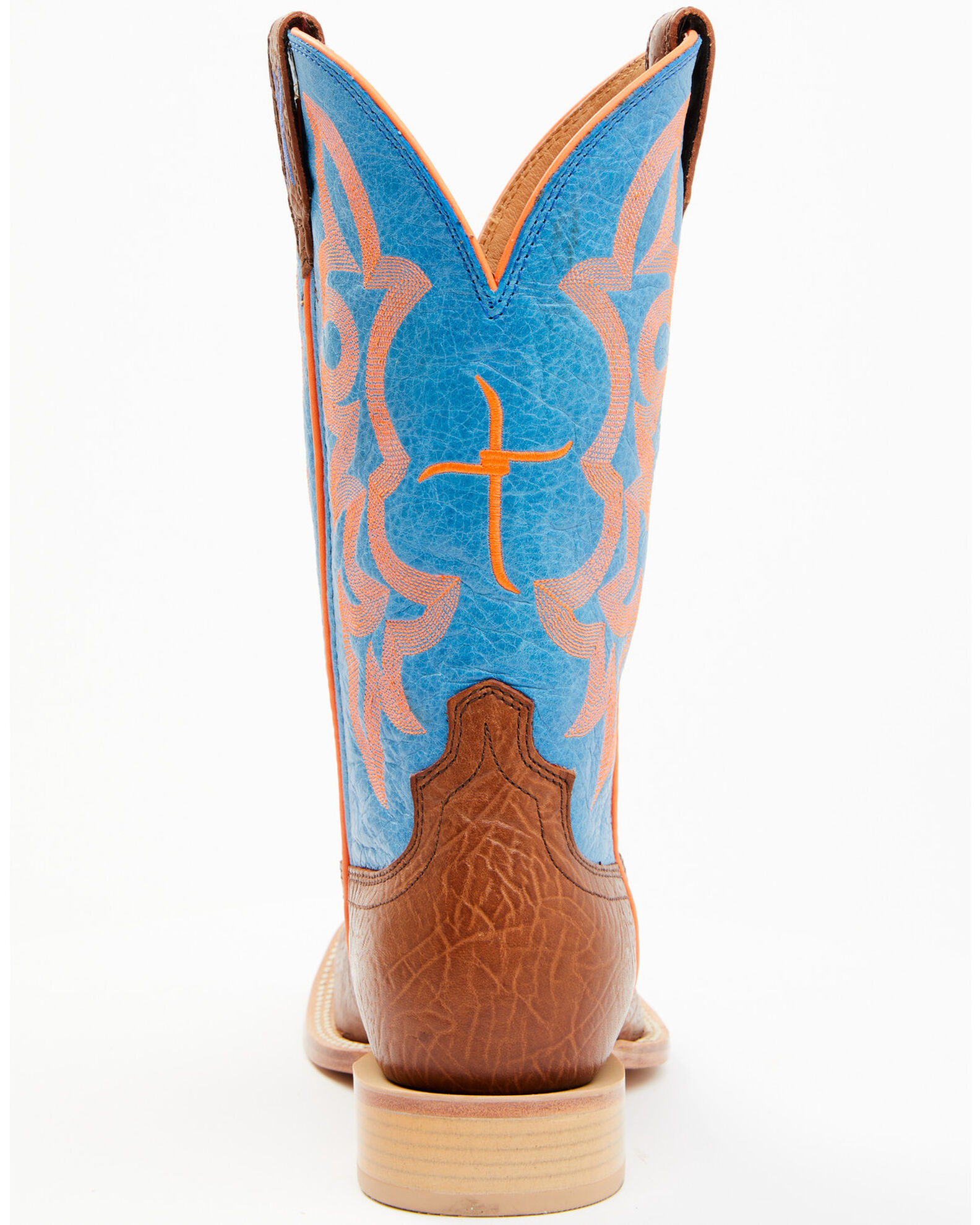 Image #10 - Hooey by Twisted X Men's Western Boots - Broad Square Toe, Cognac, hi-res