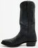 Image #3 - El Dorado Men's Sammy Western Boots - Round Toe, Black, hi-res