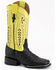 Image #1 - Ferrini Women's Exotic Full Quill Ostrich Western Boots - Broad Square Toe, Black, hi-res