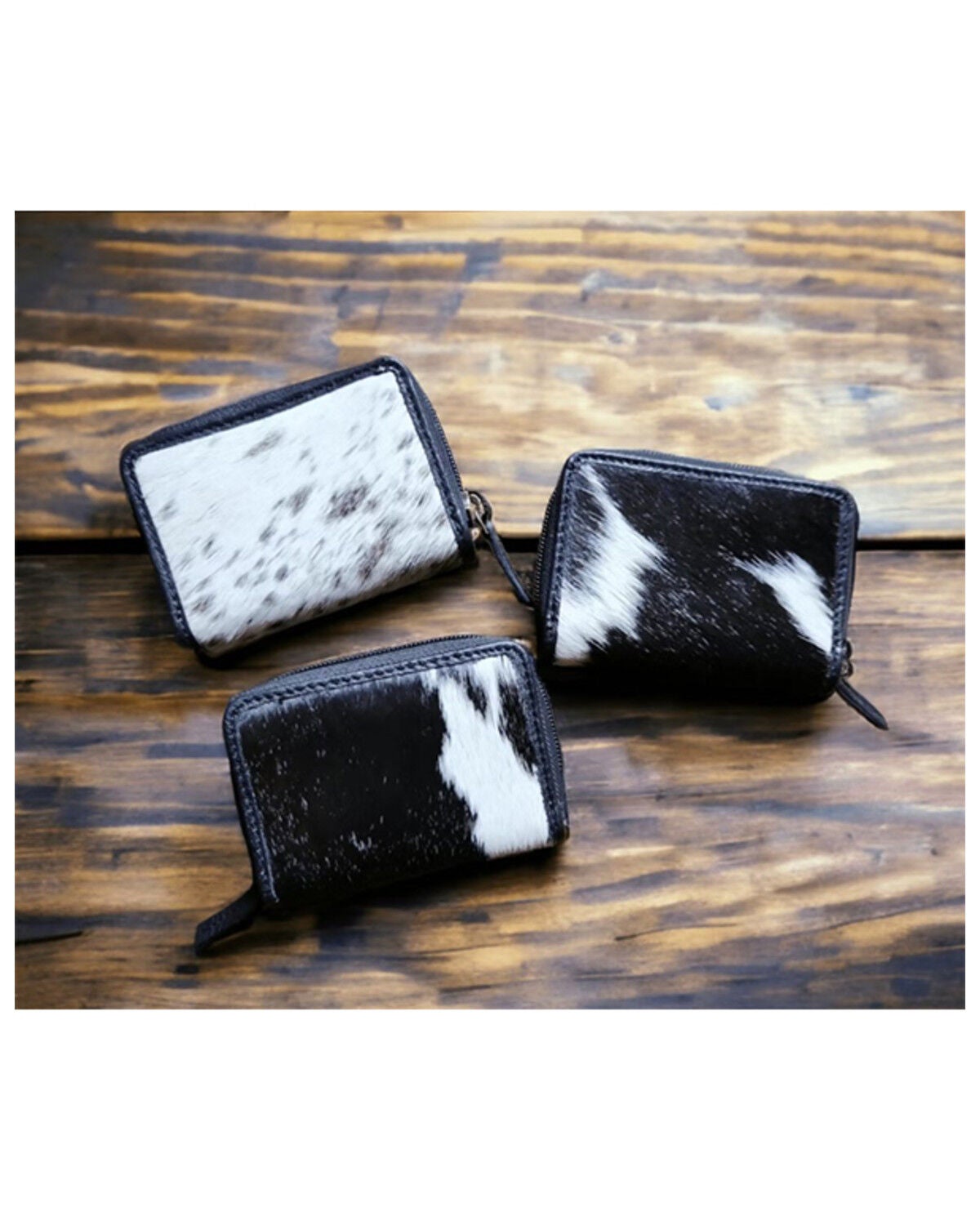 Image #3 - Ranch Junkie Women's Highlands Cowhide Wallet, Multi, hi-res