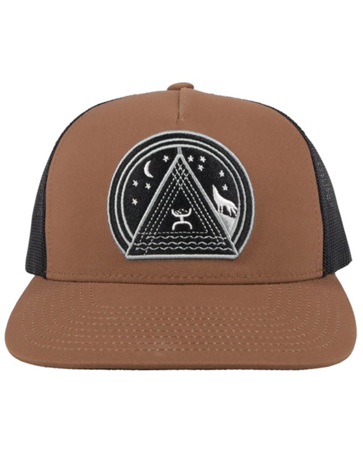 Circle Patch Mesh-Back Trucker Cap 