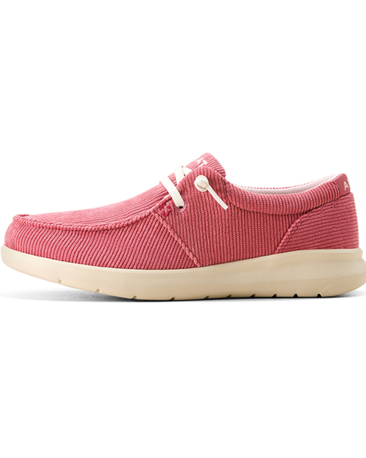 Image #2 - Ariat Women's Hilo Corduroy Casual Shoes - Moc Toe, Pink, hi-res
