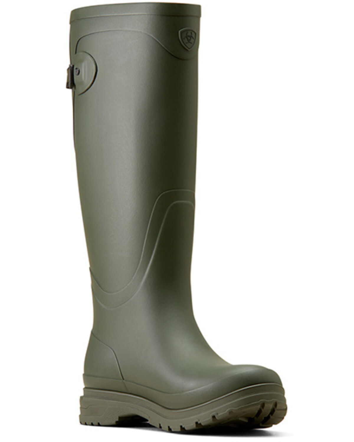 Image #1 - Ariat Women's Kelmarsh Waterproof Rubber Tall Boot - Round Toe, Green, hi-res