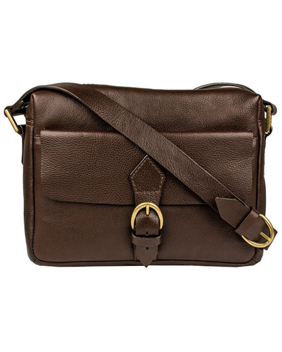 Image #1 - Scully Women's Messenger Brief Bag, Brown, hi-res