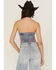 Image #4 - The Laundry Room Women's Boot Barn Exclusive Coors Light Denim Bustier, Blue, hi-res