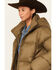Image #2 - Roper Women's Lightweight Parachute Puffer Jacket, Green, hi-res