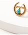 Image #3 - Shyanne Women's Summer Solstice Squash Blossom Ring Set - 5 Piece, Gold, hi-res