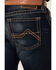 Image #4 - Ariat Men's M8 Dark Wash Modern Slim Stretch Denim Jeans, Dark Wash, hi-res