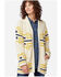 Pendleton Women's Rolled Edge Cardigan , Ivory, hi-res