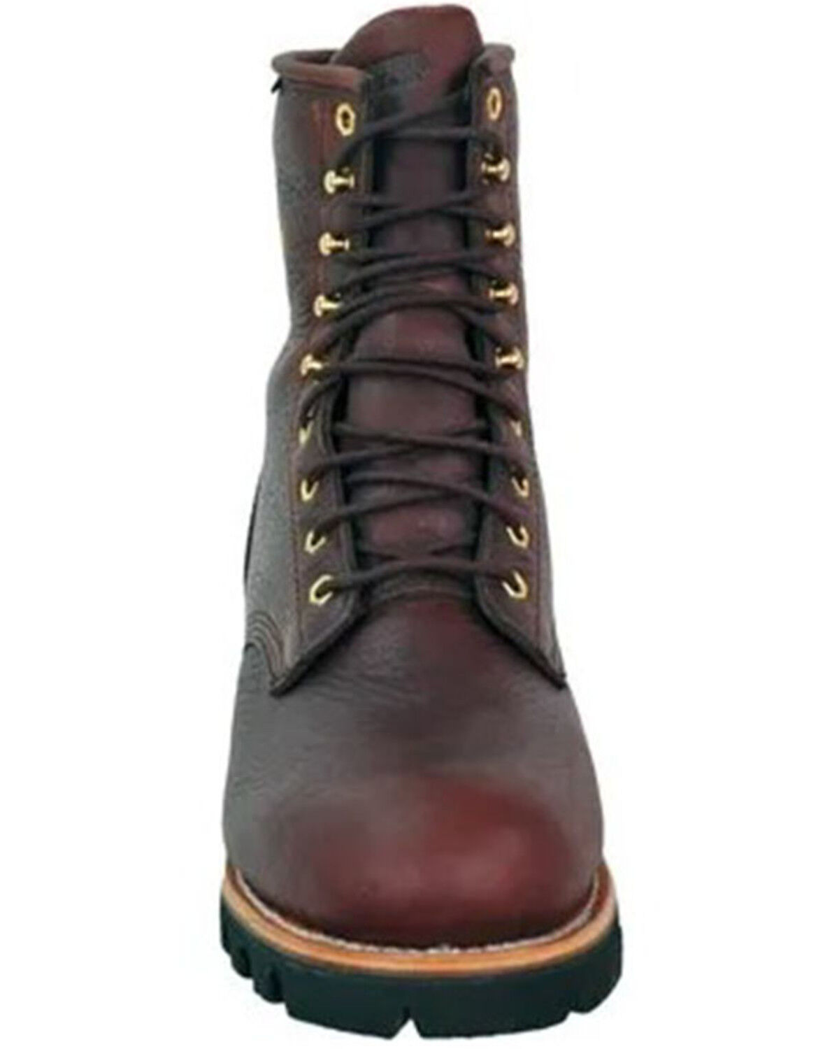 Image #8 - Chippewa Men's Waterproof Insulated 8" Logger Boots - Steel Toe, Briar, hi-res