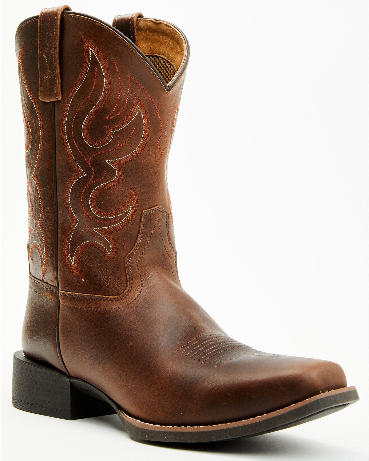 Cody James Ace&trade; Ridge Western Boots - Square Toe, Brown, hi-res