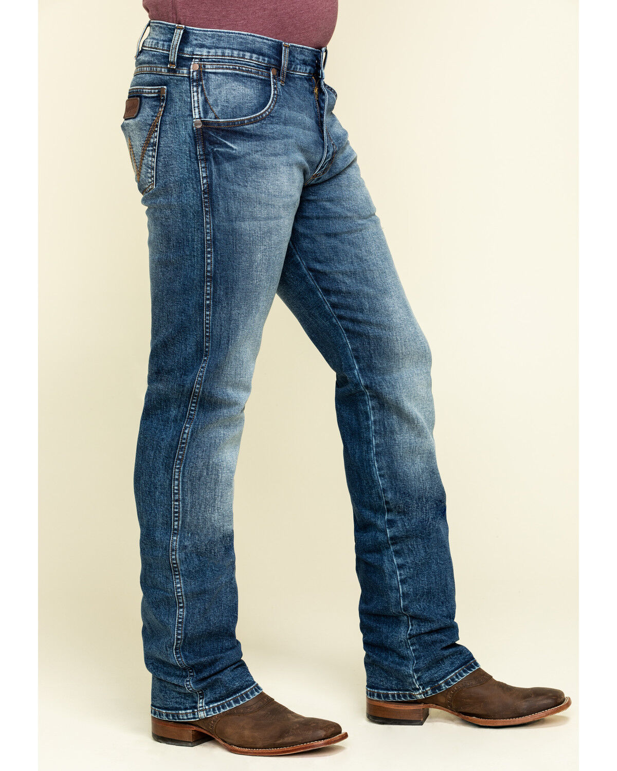 wrangler men's stretch jeans