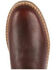 Image #7 - Georgia Boot Men's Romeo Waterproof Slip-On Work Shoes - Round Toe, Brown, hi-res