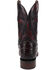 Image #5 - Dan Post Men's Alamosa Exotic Ostrich Western Boots - Broad Square Toe, Black, hi-res