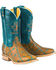 Image #3 - Tin Haul Women's Wild and Free Western Boots - Broad Square Toe, Tan, hi-res