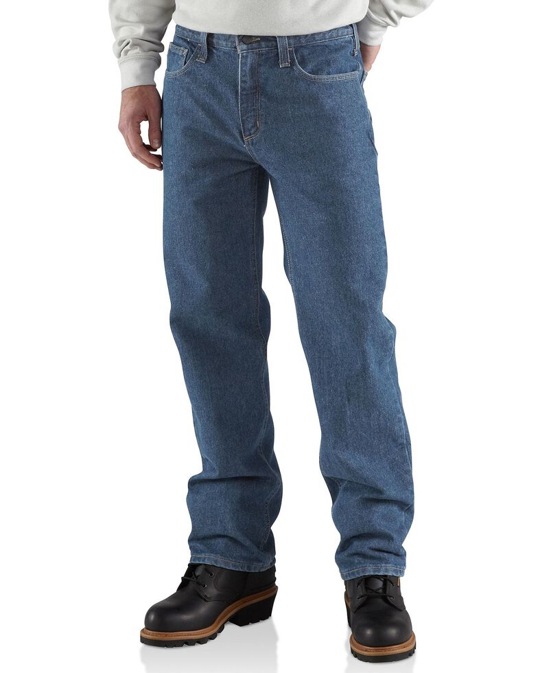 Carhartt Flame Resistant Utility Denim Relaxed Fit Jeans, Midstone, hi-res