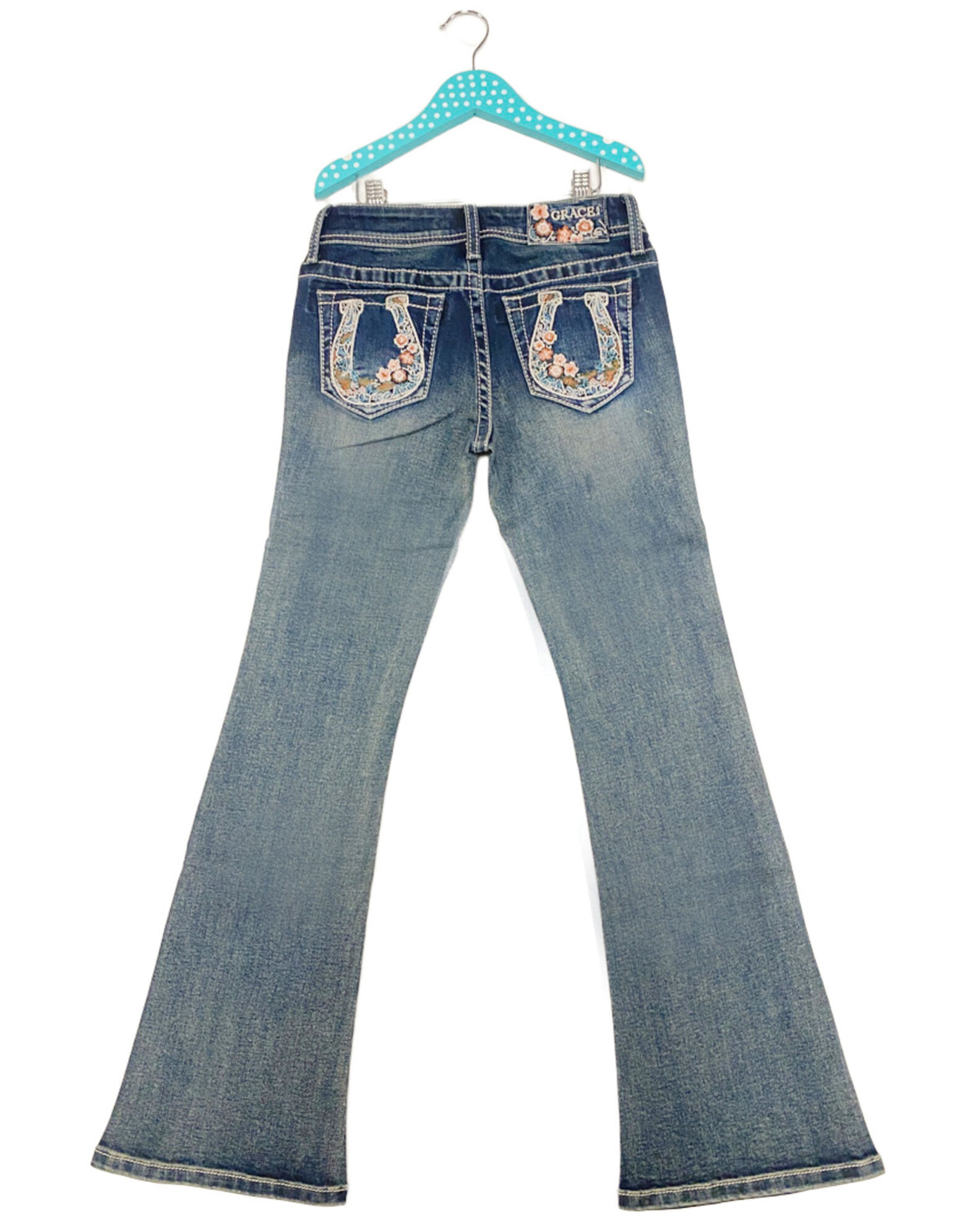 Girls grace top jeans