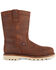 Image #2 - US Boot Men's 10" Condor Wellington Waterproof Work Boots - Composite Toe, Brown, hi-res