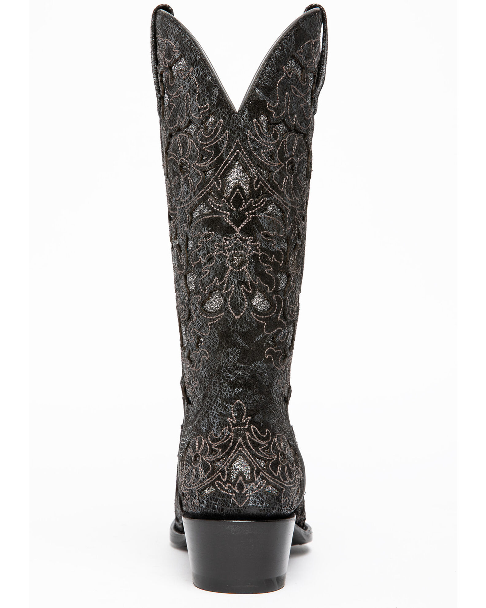 Image #5 - Shyanne Women's Bittersweet Western Boots - Snip Toe, Black, hi-res