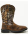Image #2 - Cody James Boys' Tucker Western Boots - Broad Square Toe, Brown, hi-res