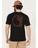 Image #1 - Carhartt Men's Relaxed Fit Lightweight Short Sleeve Pocket Graphic Work T-Shirt, Black, hi-res