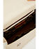 Image #4 - Wrangler X Boot Barn Women's Cow Print Large Clutch with Chain Strap, Beige, hi-res