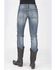 Image #2 - Stetson Women's 503 pixie Stix Fit Straight Leg Jeans, Blue, hi-res