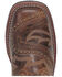 Image #6 - Laredo Women's Charli Performance Western Boots - Broad Square Toe, Distressed Brown, hi-res