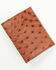 Image #3 - Cody James Black 1978® Men's Dawson Exotic Full-Quill Ostrich Bifold Wallet, Cognac, hi-res